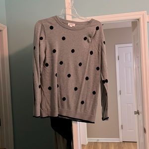 Polka Dot Light Knit Sweater